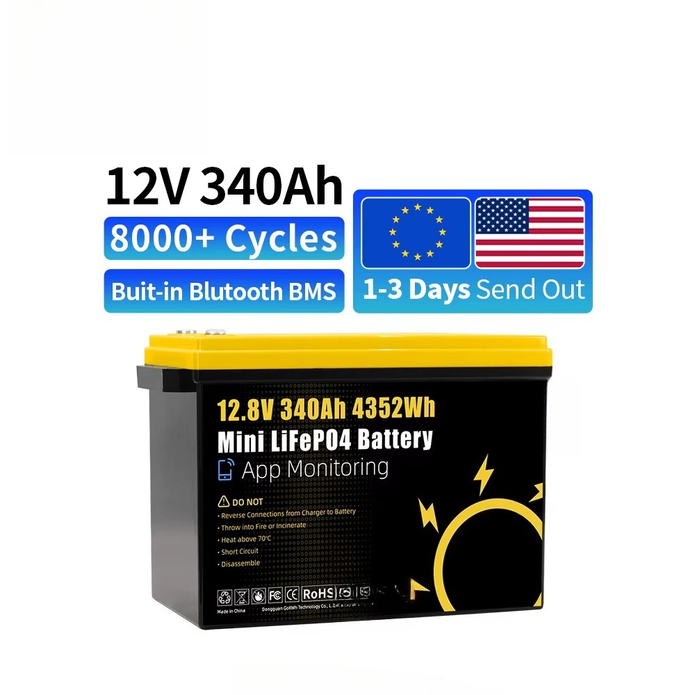 Rv Lithium Battery 200Ah - GoKWh Marine 12v Lifepo4 Lithium Battery