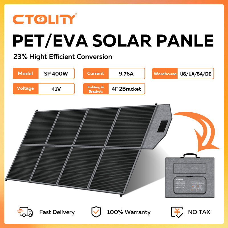 Rv Solar Panel Kit 400W - CTOLITY 400W Solar Panel Portable Solar