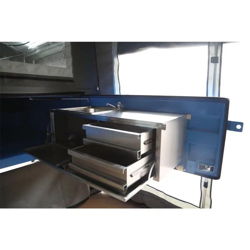 Camper Trailer Kitchen Slide - Multifunctional Electric Camper Trailer Kitchen Folding