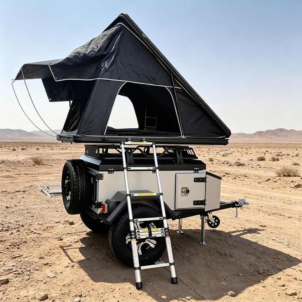 Camper Trailer Suspension Independent - Pop Top Caravan Off Road Camper