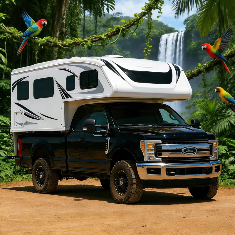 Camper Trailer Suspension Independent - lightweight foldable waterproof pickup camper with