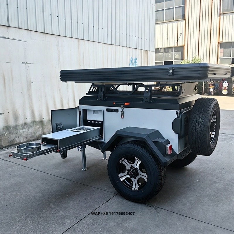 Off Road Camper Trailer Tent - Off Road Camper Trailer with Roof