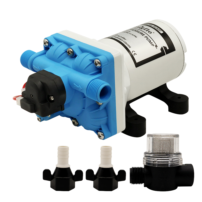 Rv Water Pump 12V 55Psi - Diaphragm Pump RV Plumbing Camper Water