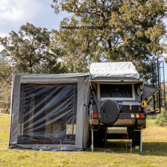 Off Road Camper Trailer Tent - Camping Trailer Tent Flat Portable Camper