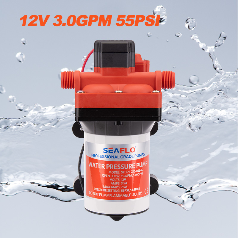 12V Marine Self Priming Diaphr - Rv Water Pump 12V 55Psi ulasan dan harga