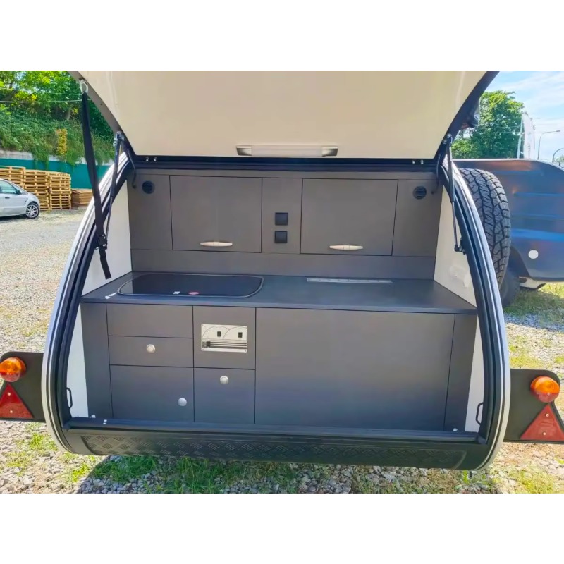 Small off-road camper trailer  - Camper Trailer Suspension Independent ulasan dan harga