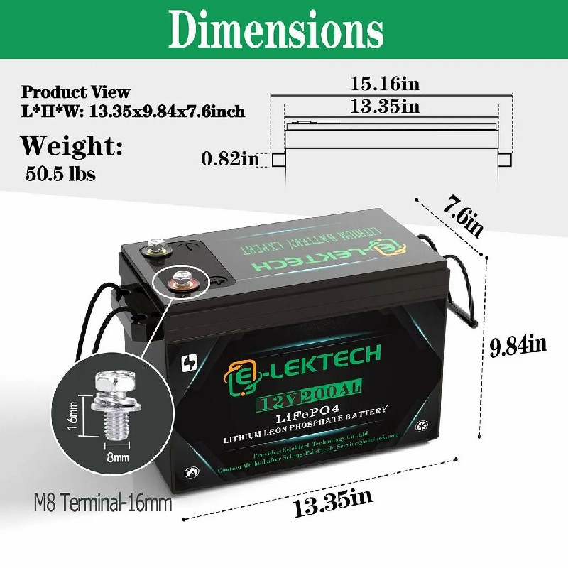 12V 200Ah LiFePO4 Lithium Batt - Rv Lithium Battery 200Ah ulasan dan harga