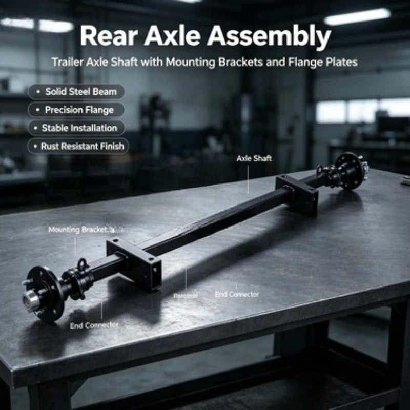 Rubber Torsion Trailer Axle In - Camper Trailer Suspension Independent ulasan dan harga