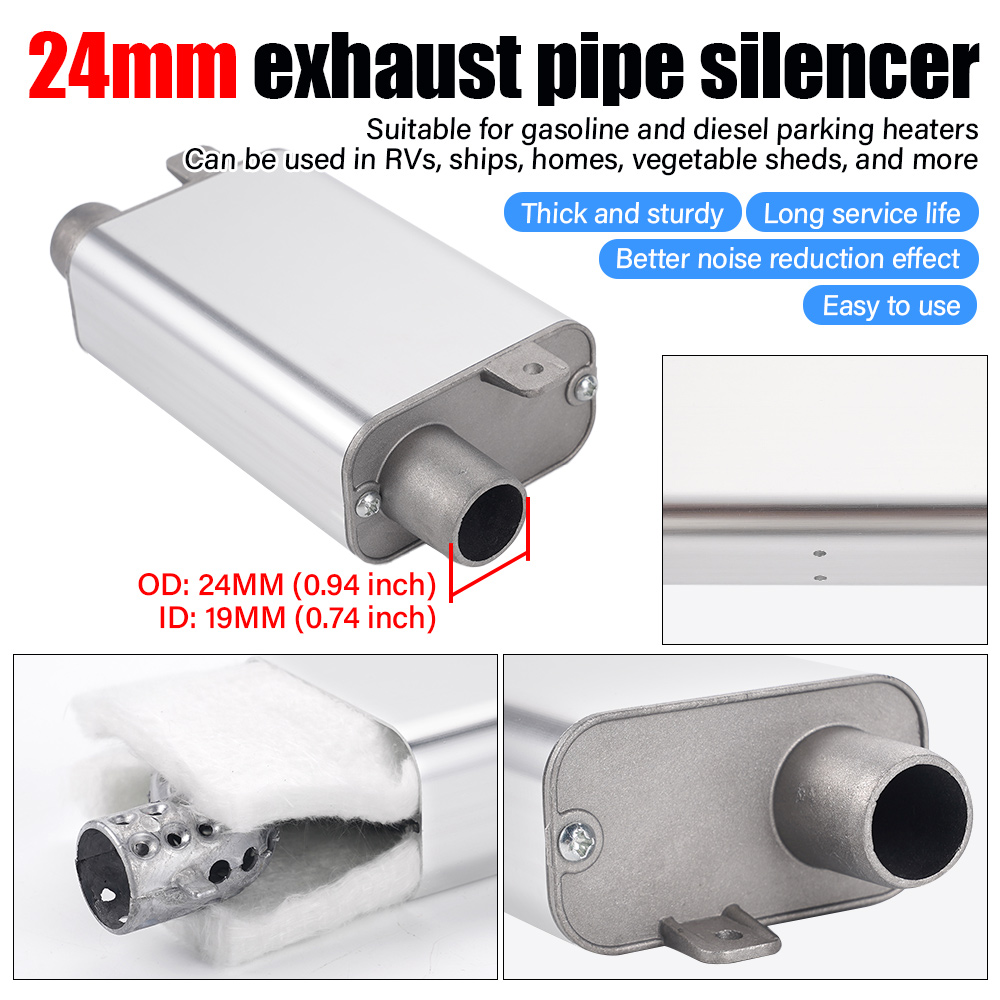 Parking Heater Exhaust Muffler - Rv Diesel Heater 12V ulasan dan harga