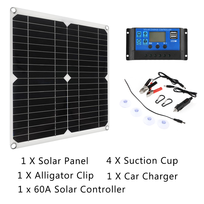 200W 400W Solar Panel Kit 30A  - Rv Solar Panel Kit 400W ulasan dan harga