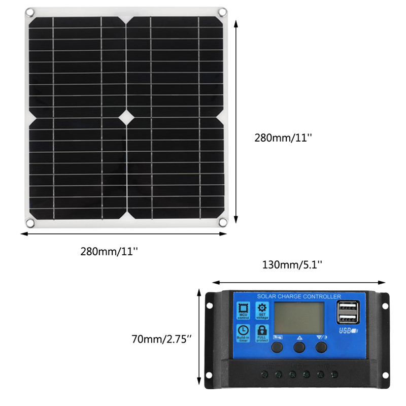200W 400W Solar Panel Kit 30A  - Rv Solar Panel Kit 400W ulasan dan harga