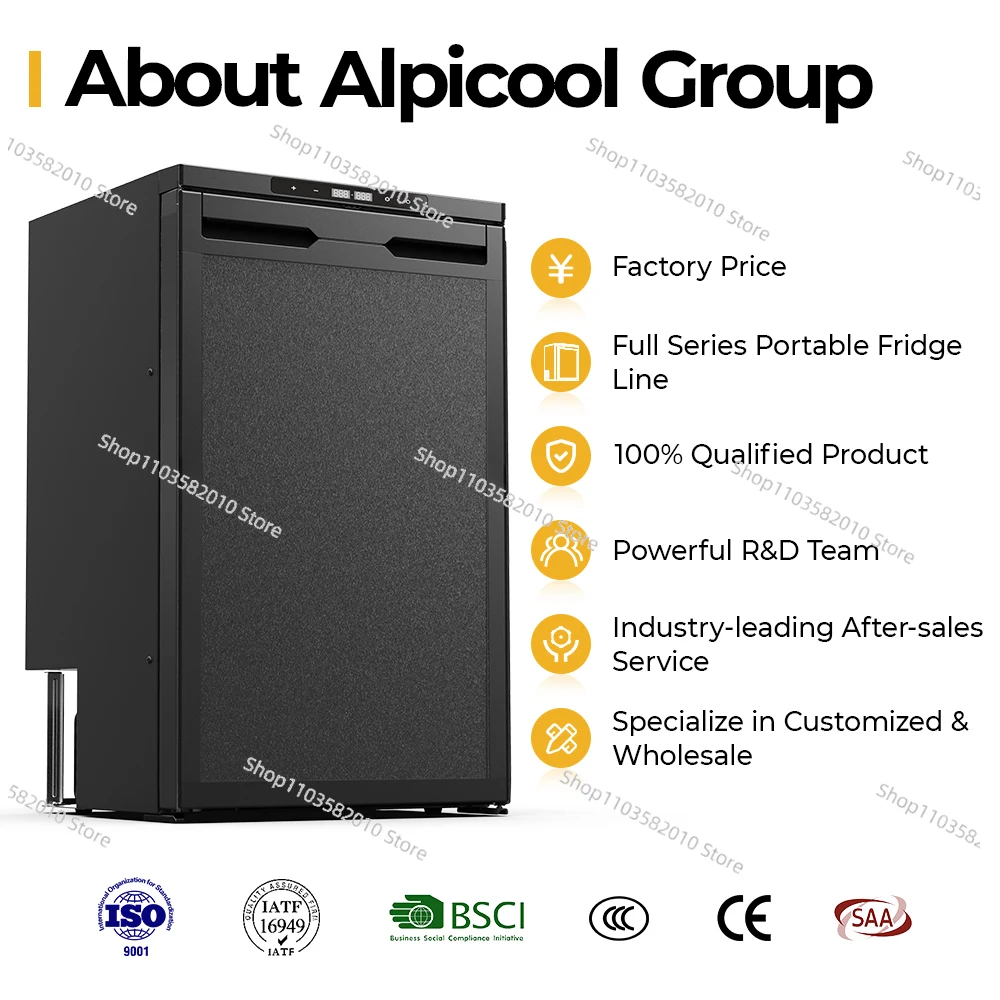 CR50X  Alpicool RV Fridge DC C - 12V Fridge Freezer Rv ulasan dan harga