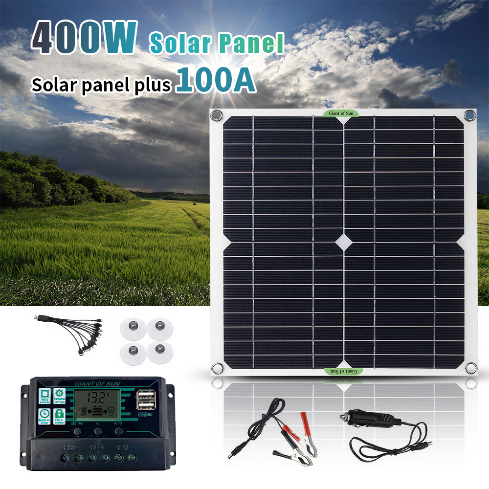 Portable 400W Solar Panel Kit  - Rv Solar Panel Kit 400W ulasan dan harga