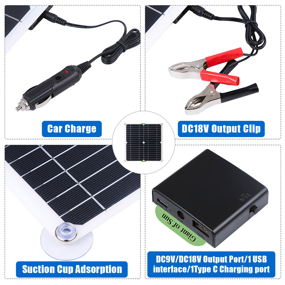 Portable 400W Solar Panel Kit  - Rv Solar Panel Kit 400W ulasan dan harga