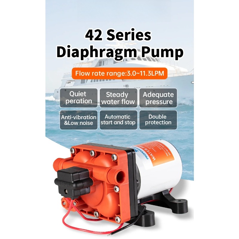 Seaflo-42 series diaphragm wat - Rv Water Pump 12V 55Psi ulasan dan harga