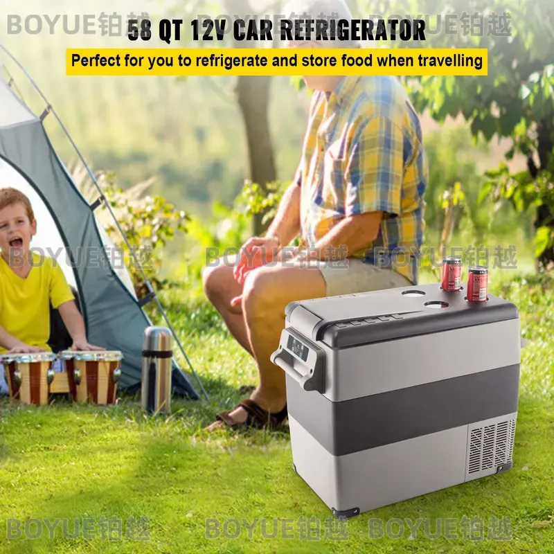 Portable Car Refrigerator Comp - 12V Fridge Freezer Rv ulasan dan harga
