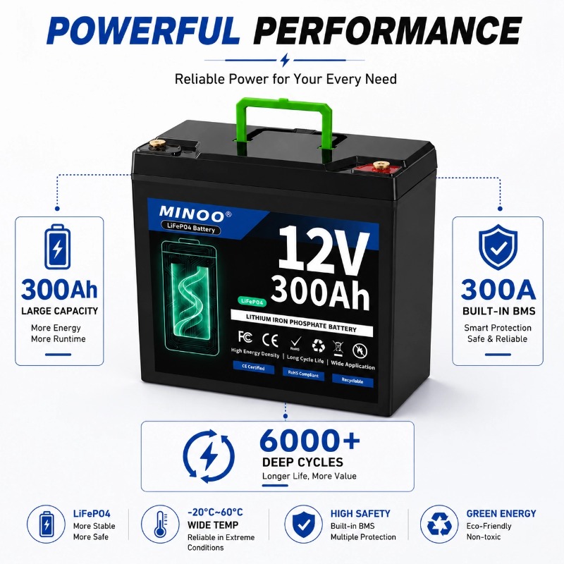 12V 300Ah LiFePO4 Battery with - Rv Lithium Battery 200Ah ulasan dan harga