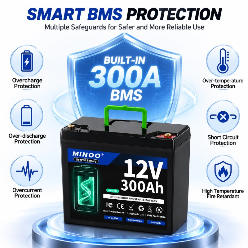 12V 300Ah LiFePO4 Battery with - Rv Lithium Battery 200Ah ulasan dan harga