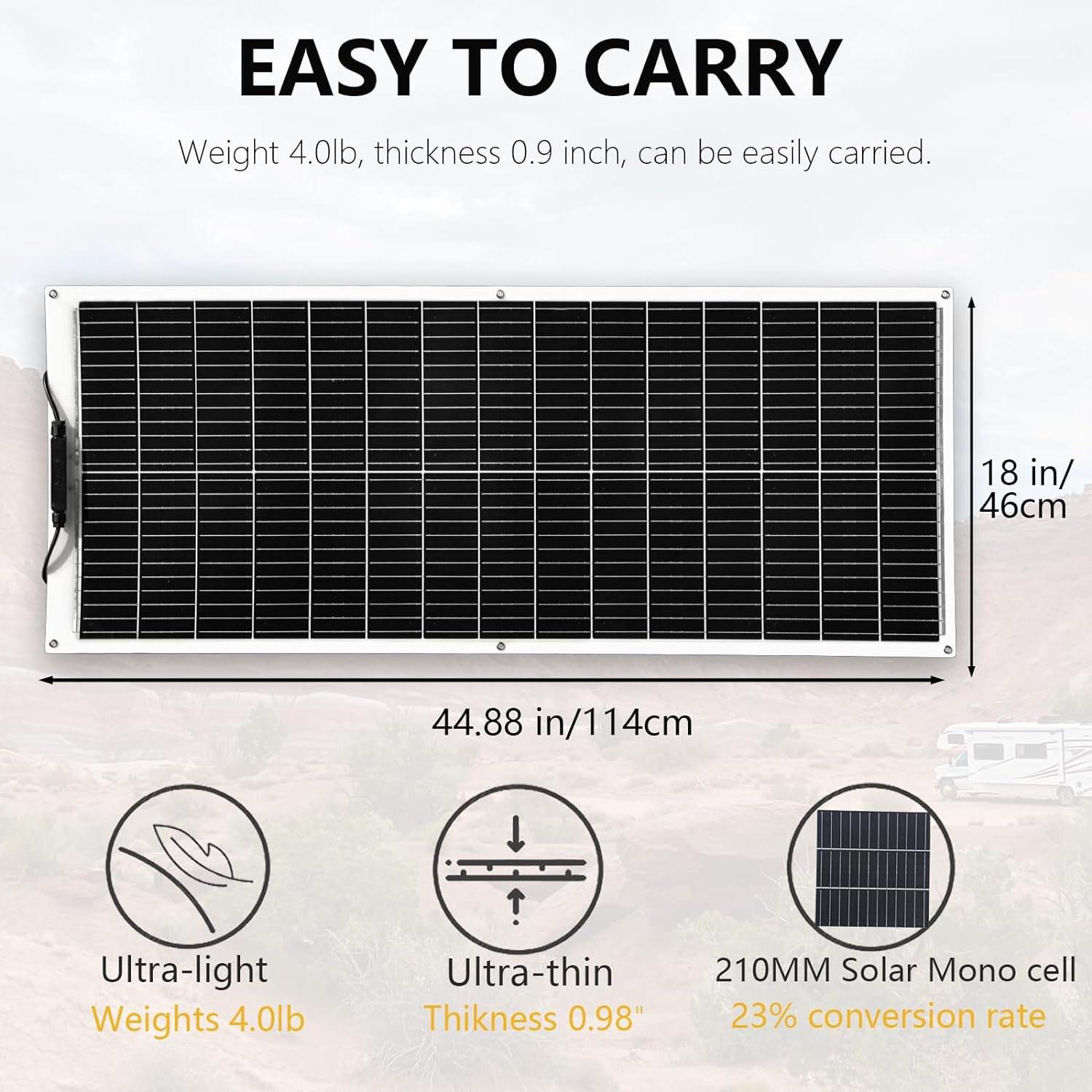 500W 400W 200W 100W Flexible S - Rv Solar Panel Kit 400W ulasan dan harga