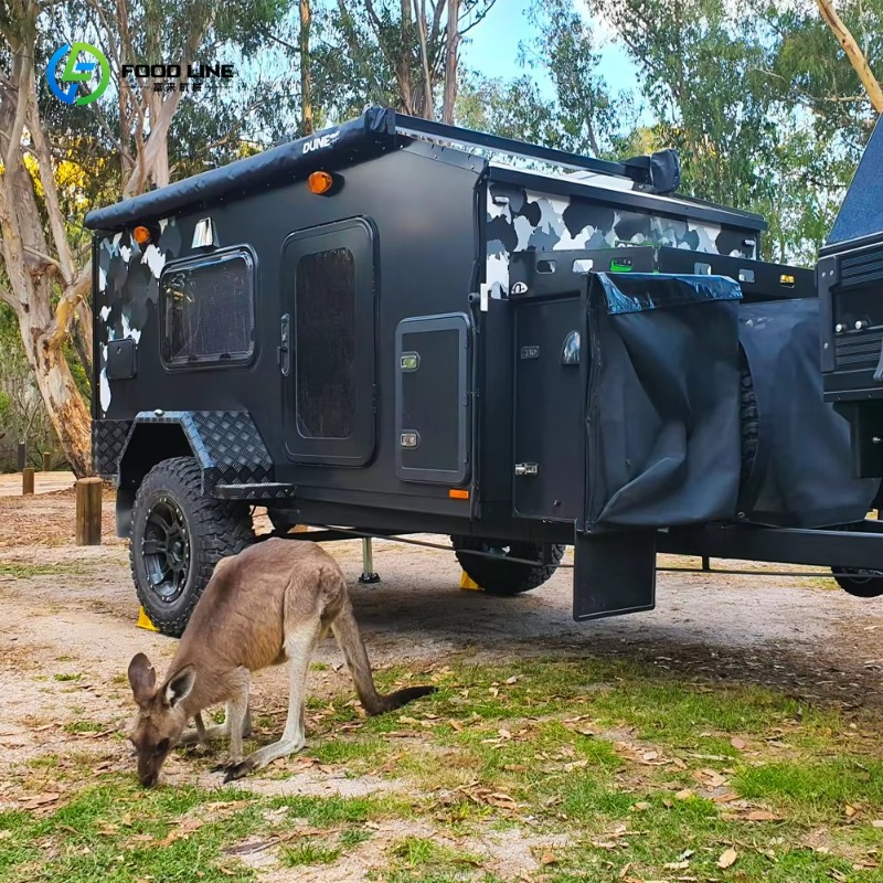 Custom Small Offroad Camper RV - Camper Trailer Suspension Independent ulasan dan harga