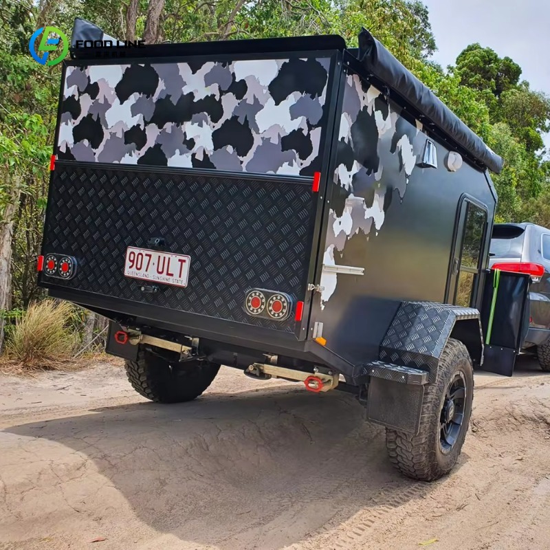 Custom Small Offroad Camper RV - Camper Trailer Suspension Independent ulasan dan harga