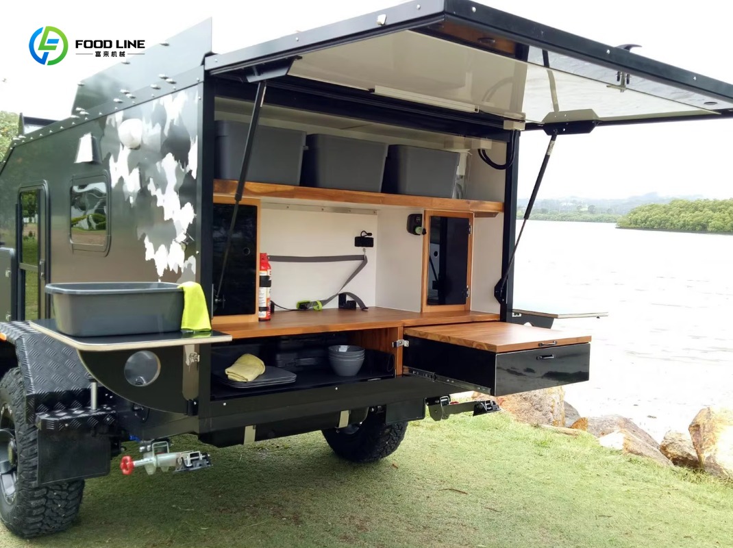Custom Small Offroad Camper RV - Camper Trailer Suspension Independent ulasan dan harga