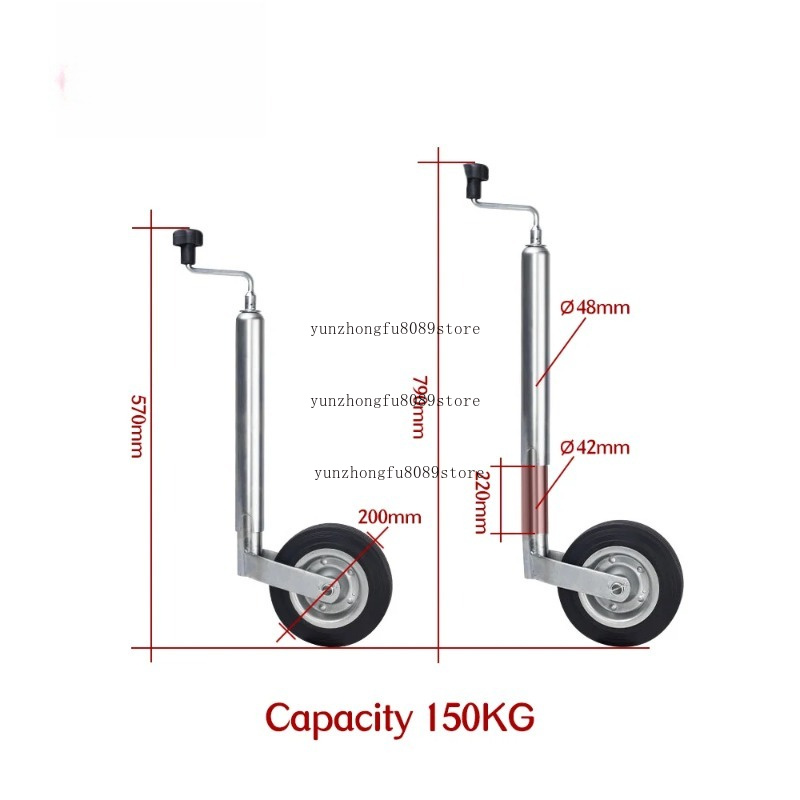 Europe Type Top Wind Trailer J - Camper Trailer Jockey Wheel ulasan dan harga
