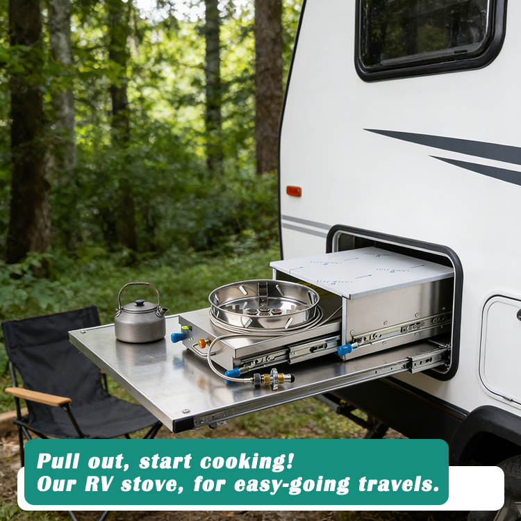 JDA RV Exterior Kitchen Built- - Camper Trailer Kitchen Slide ulasan dan harga