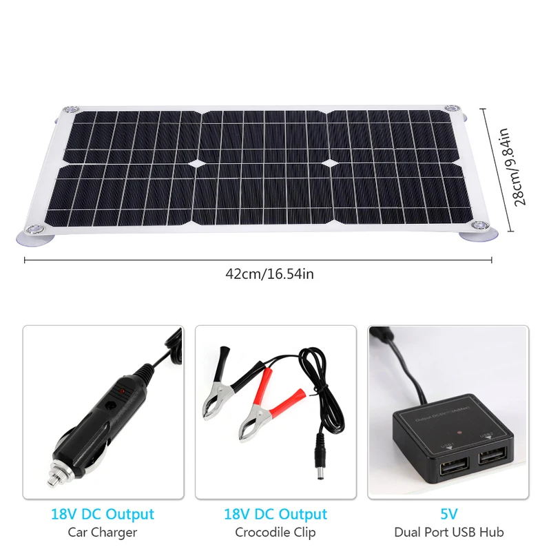 200W 400W 18V Solar Panel Kit  - Rv Solar Panel Kit 400W ulasan dan harga