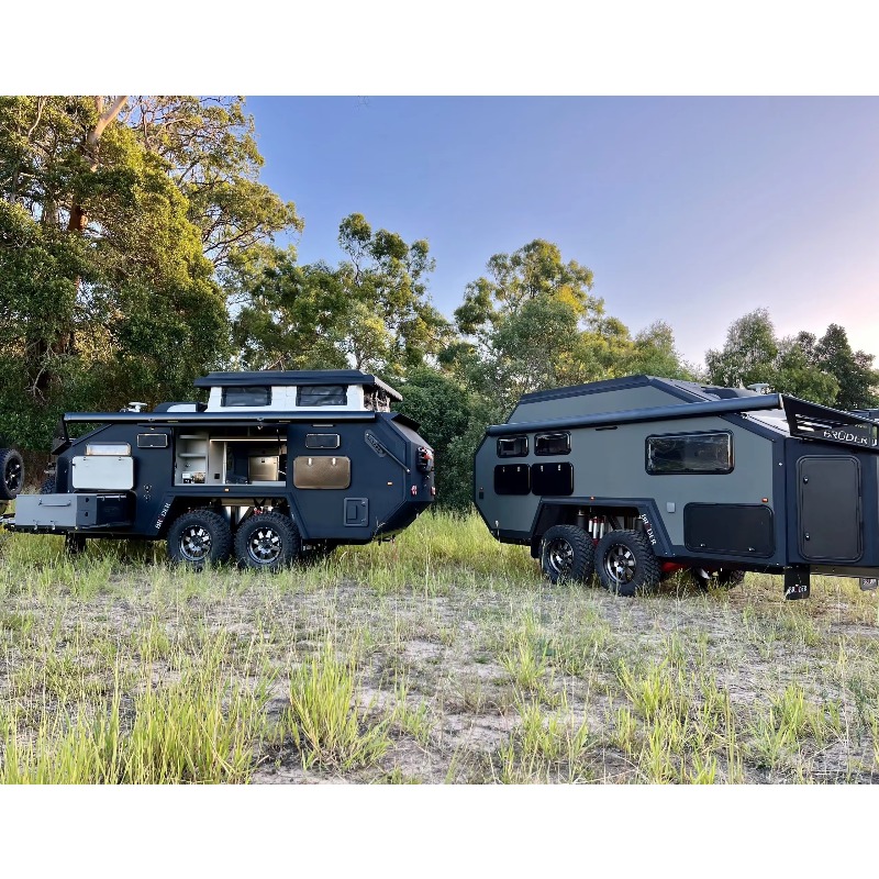 Customized Fiberglass Off Road - Camper Trailer Suspension Independent ulasan dan harga