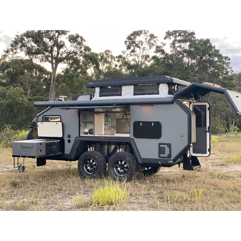 Customized Fiberglass Off Road - Camper Trailer Suspension Independent ulasan dan harga
