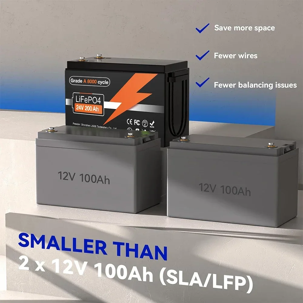 24V LiFePO4 Lithium Battery 20 - Rv Lithium Battery 200Ah ulasan dan harga