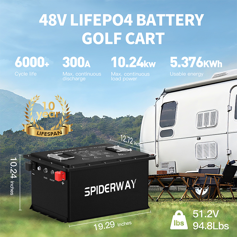 New 48V 105Ah Lithium Golf Car - Rv Lithium Battery 200Ah ulasan dan harga