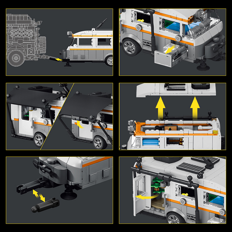 533PCS Off-Road Camper Trailer - Off Road Camper Trailer Tent ulasan dan harga