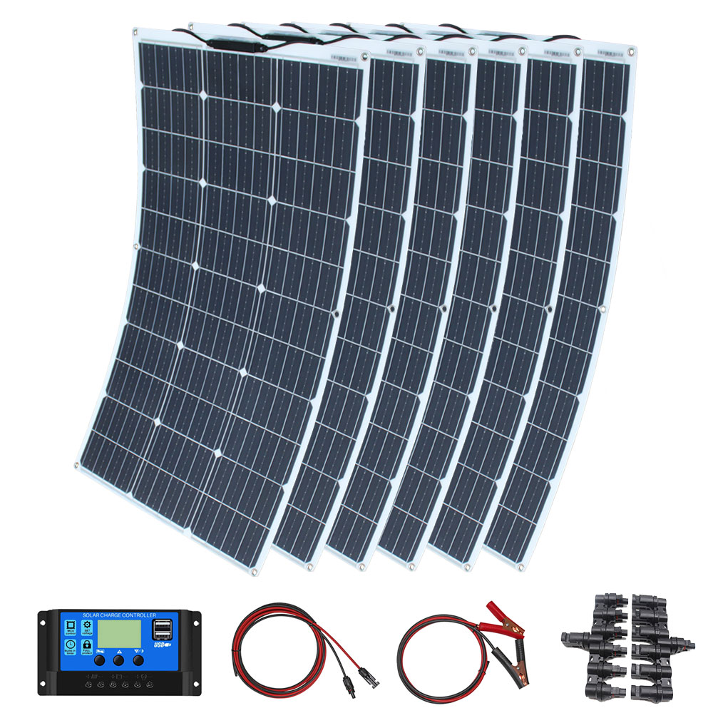 Solar Panel Kit 100W 200W 300W - Rv Solar Panel Kit 400W ulasan dan harga