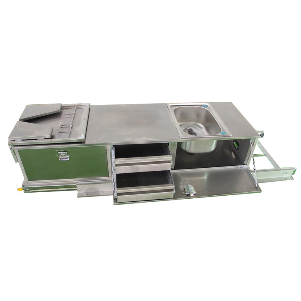 Stainless Steel Slide-Out Kitc - Camper Trailer Kitchen Slide ulasan dan harga