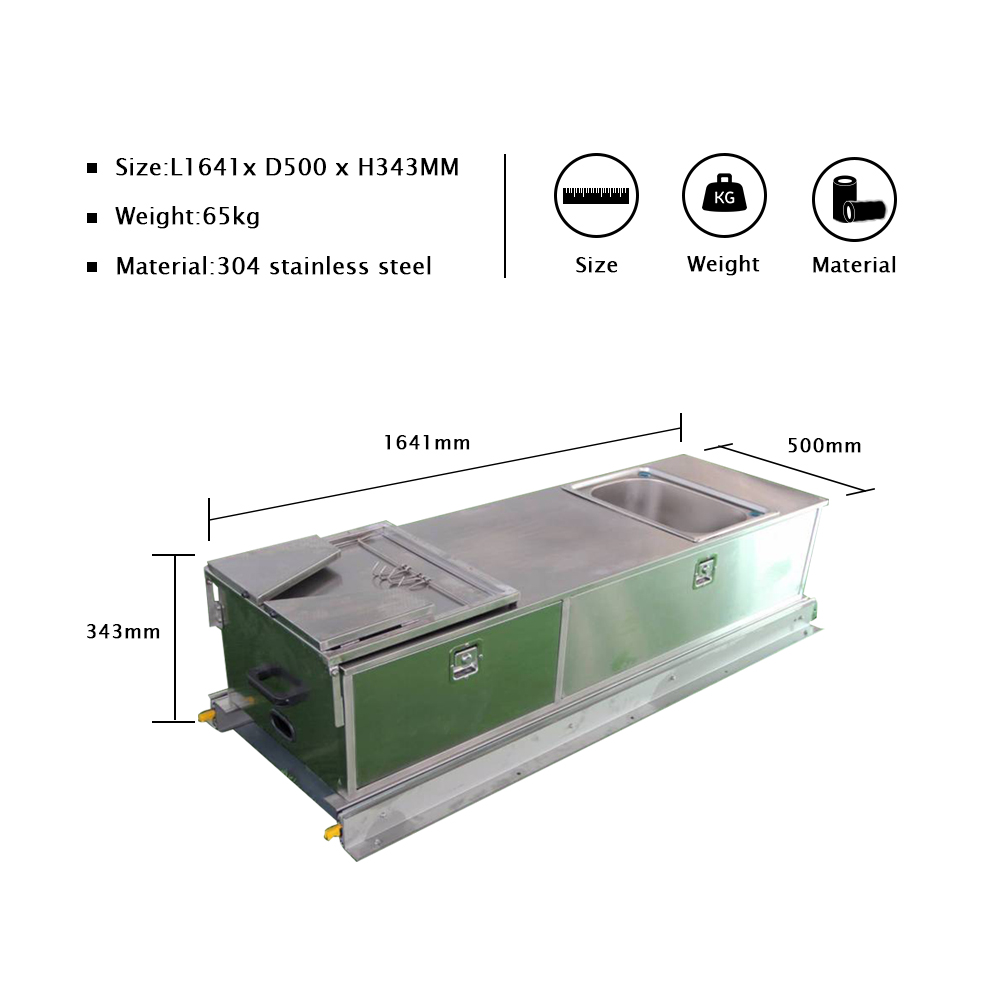 Stainless Steel Slide-Out Kitc - Camper Trailer Kitchen Slide ulasan dan harga