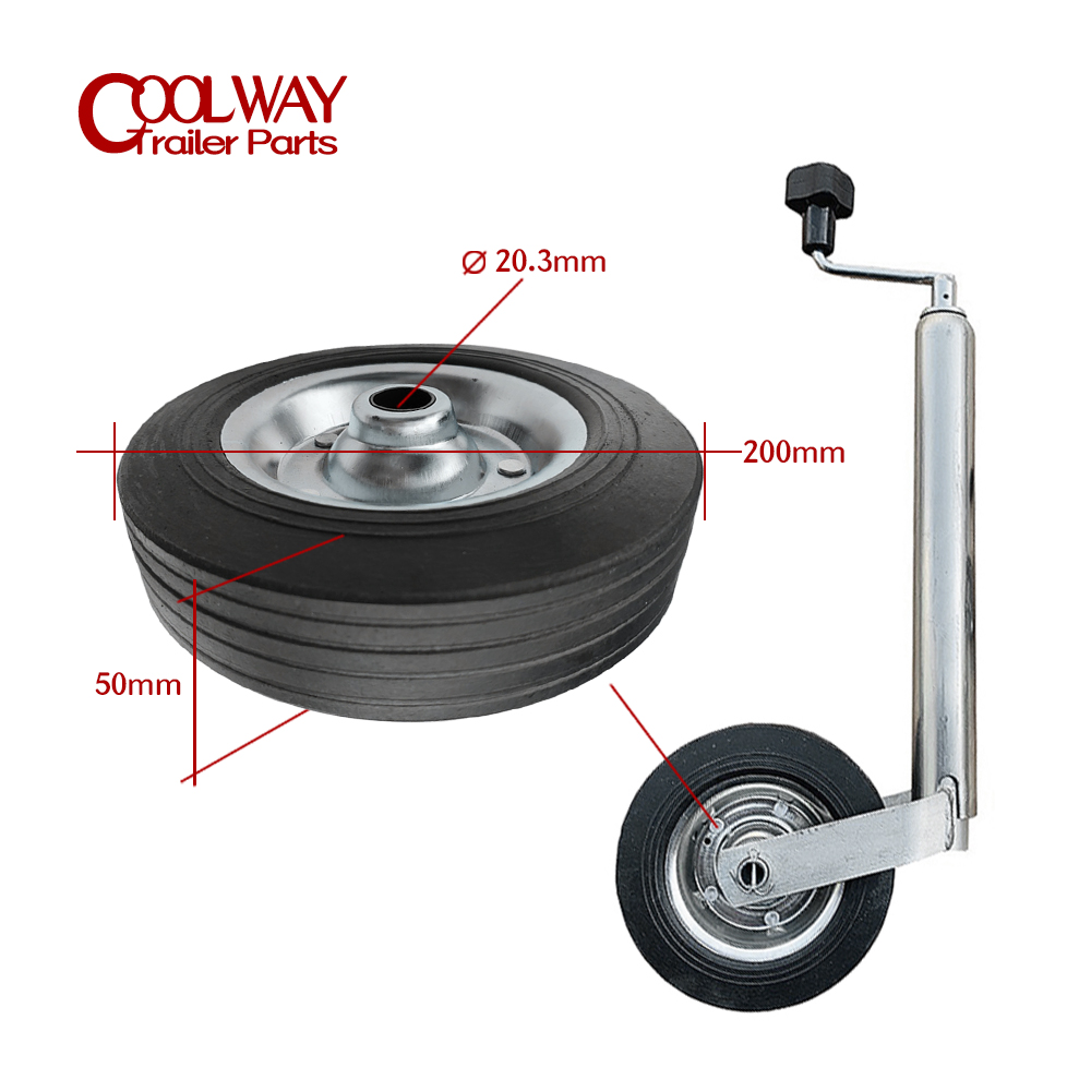 200 X 50 MM Replacement Spare  - Camper Trailer Jockey Wheel ulasan dan harga