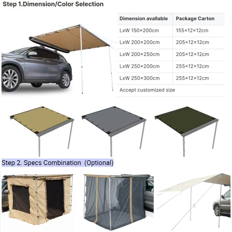 New Pickup Camper 2.5m X 3m 4W - Camper Trailer Roof Rack ulasan dan harga