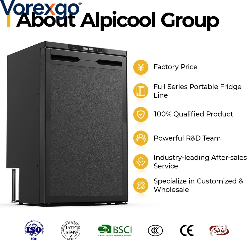 CR50X  Alpicool RV Fridge DC C - 12V Fridge Freezer Rv ulasan dan harga