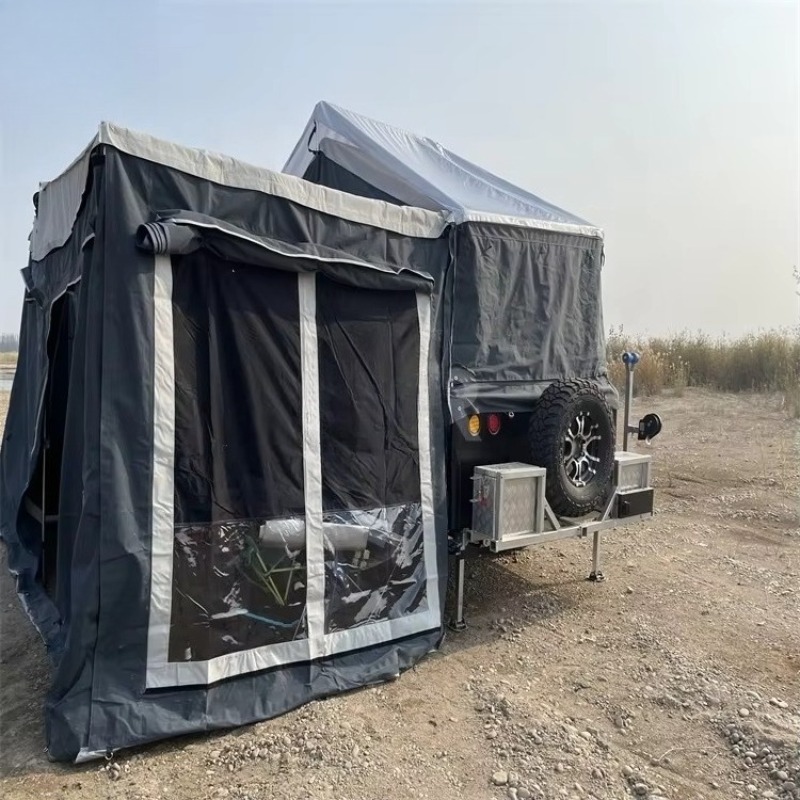 Customized Tiny Camper Trailer - Off Road Camper Trailer Tent ulasan dan harga