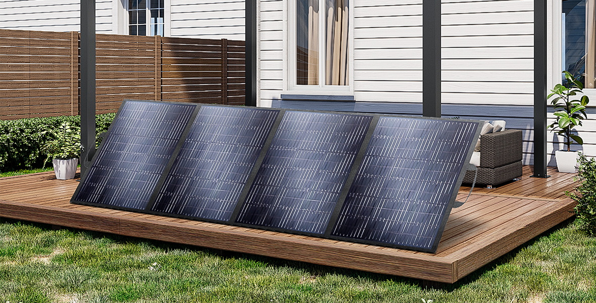 ALLPOWERS Foldable Solar Panel - Rv Solar Panel Kit 400W ulasan dan harga